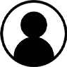 user icon black small